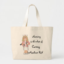 Krankenpflege ist die Kunst von Caring Tasche