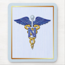 KrankenpflegeCaduceus Mauspads