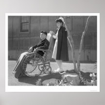 Krankenschwester Aiko Hamaguchi u. Tom Kano 1943 Posterdrucke