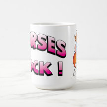 Krankenschwester-Felsen 15 Unze. Kaffeetasse