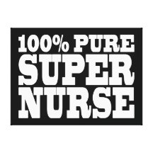 Krankenschwester-Geburtstags-Partys: 100% reine Su Leinwanddruck