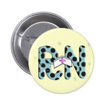 Krankenschwester-Geschenke "RN " Anstecknadelbuttons