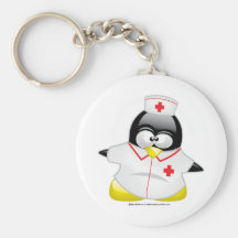 Krankenschwester-Pinguin Schlüsselbänder