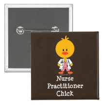 Krankenschwester-Praktiker-Küken-Knopf Anstecknadelbutton