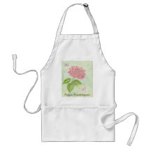 Krankenschwester-Praktiker-Rosahydrangea-Geschenke Schürzen
