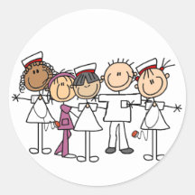 Krankenschwester-Wochen-T-Shirts und Geschenke Aufkleber