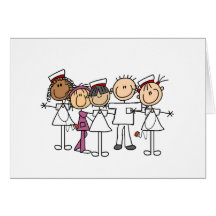 Krankenschwester-Wochen-T-Shirts und Geschenke Grußkarten