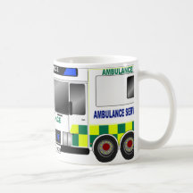 Krankenwagen Großbritannien Kaffee Haferl