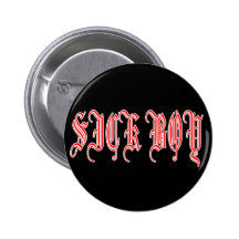 Kranker Junge Punk-SICKBOY PUNKS Punkrock-Musik Anstecknadelbutton