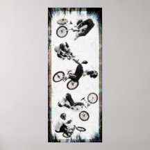 Krasse Fahrrad-Luft 2, Copyright Karen J. Williams Poster