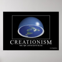 "Kreationismus-" (UNO) inspirierend Plakat