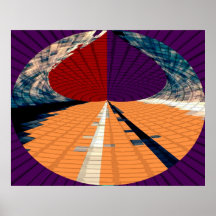 Kreative Diamant-PyramidePattens 11 des Goldn Poster