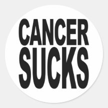 Krebs ist zum Kotzen Sticker