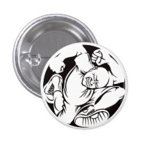 Kreis-Jungen-Knopf Button