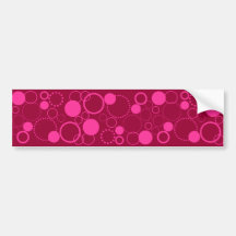 Kreise u. Punkte Auto Sticker