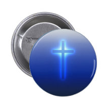 Kreuz - christlicher Knopf Anstecknadel
