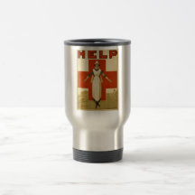 Kreuz-Krankenschwester-Hilfsanzeige-Weltkrieg 2 Kaffee Tassen