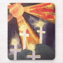 Kreuze und Sun Mousepads