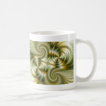 Kreuzung - Mandelbrot Kunst Kaffeetassen