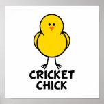 Kricket-Küken Posterdruck