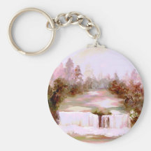 Kricket-Wasserfall-romantische Wasserfall-Landscha Schlüsselband