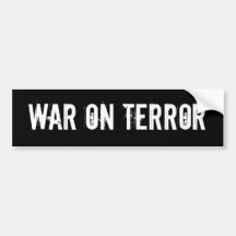 KRIEG GEGEN DEN TERROR AUTO STICKER
