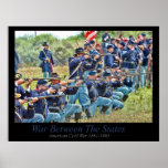 Krieg zwischen dem Staats-Plakat