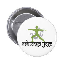 Krieger-Pose Ashtanga Yoga Anstecknadel