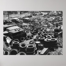 KRIEGS-SCHROTT-YARD 1942 PLAKATDRUCKE
