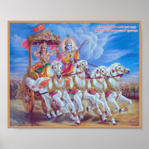 Krishna-Arjun Posterdruck