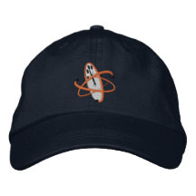 Kritischer Verwirrungs-Logo-Hut Bestickte Baseballmützen