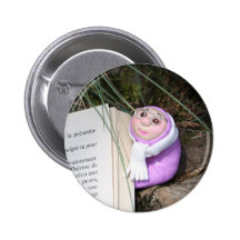 Kritzeln Sie den Bücherwurm Button