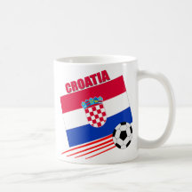 Kroatien-Fußball-Team Teetassen