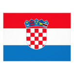 Kroatien Individuelle Einladungskarte