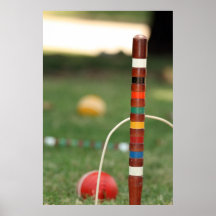 Krokett-Kerbe-Druck Posterdrucke