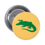 Krokodil-Alligatoralligatorreptil Button