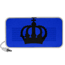Krone auf Blau Mp3 Speaker