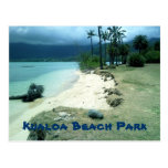 Kualoa Strand-Park-Postkarte