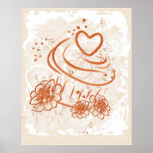 Kuchen-Bäckerei-Plakat
