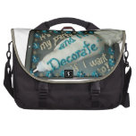Kuchen, der Liebhaber-Laptop-Tasche verziert Notebook Taschen