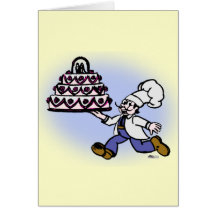 Kuchen-Koch Grußkarten