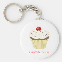 Kuchen-Königin Keychain Schlüsselband