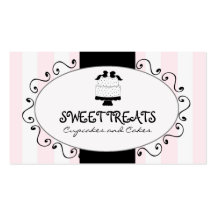 Kuchen-Kuchen-Bäckerei-Visitenkarten