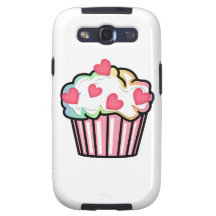 Kuchen-Liebe Samsung Galaxy SIII Hüllen