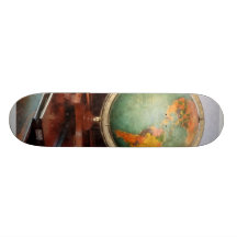 Kugel auf Klavier Personalisiertes Skateboarddeck