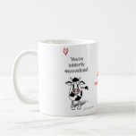 Kuh und Stier-Becher Tee Tasse