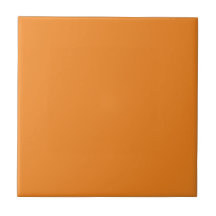 Kundengerechte einfache orange Keramik-Fliese