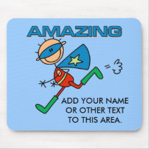 Kundengerechter fantastischer Jungen-Held Mousepad mauspads