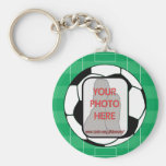 Kundengerechter Foto-Fußball Schlüsselanhänger