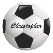 Kundengerechter Fußball aufkleber